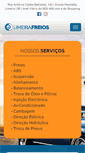 Mobile Screenshot of limeirafreios.com.br